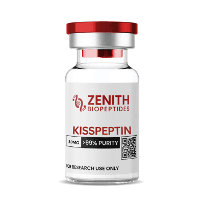 Kisspeptin 10MG research peptide vial by Zenith