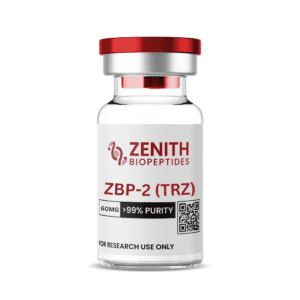 ZBP-2 TRZ 60MG research peptide vial by Zenith